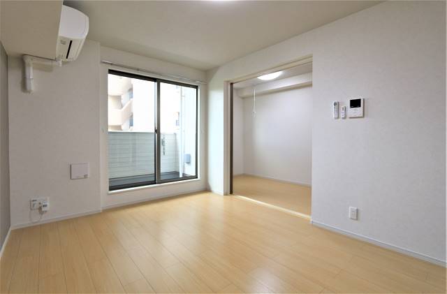 日の光が入るリビングです