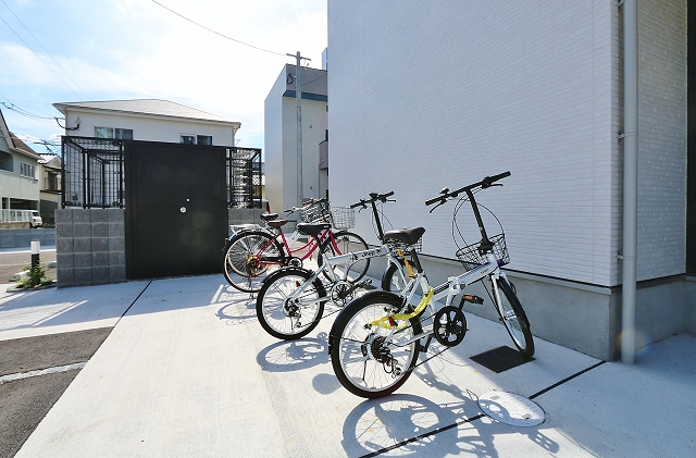 自転車停めれます