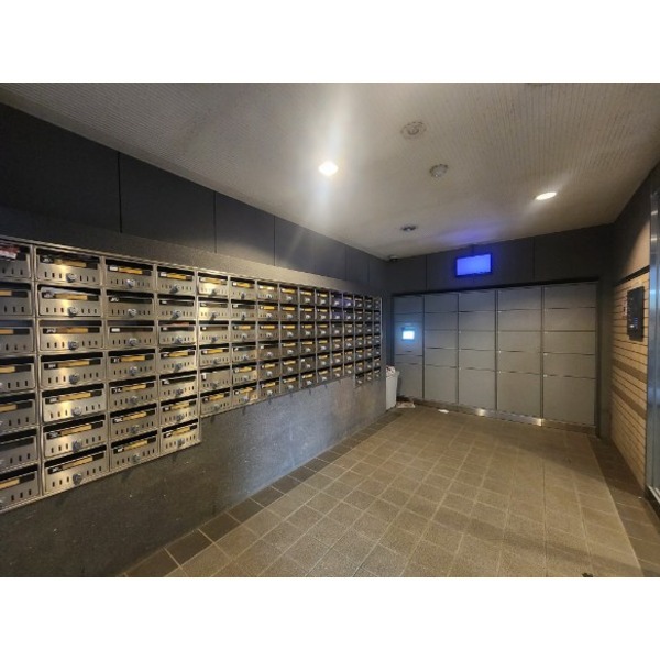 管理の行き届いた集合ポスト