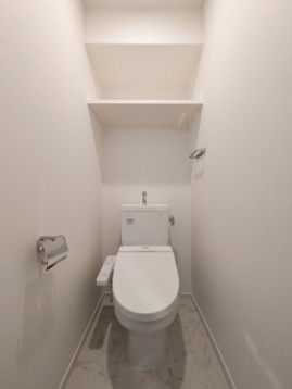 清潔感のあるトイレです