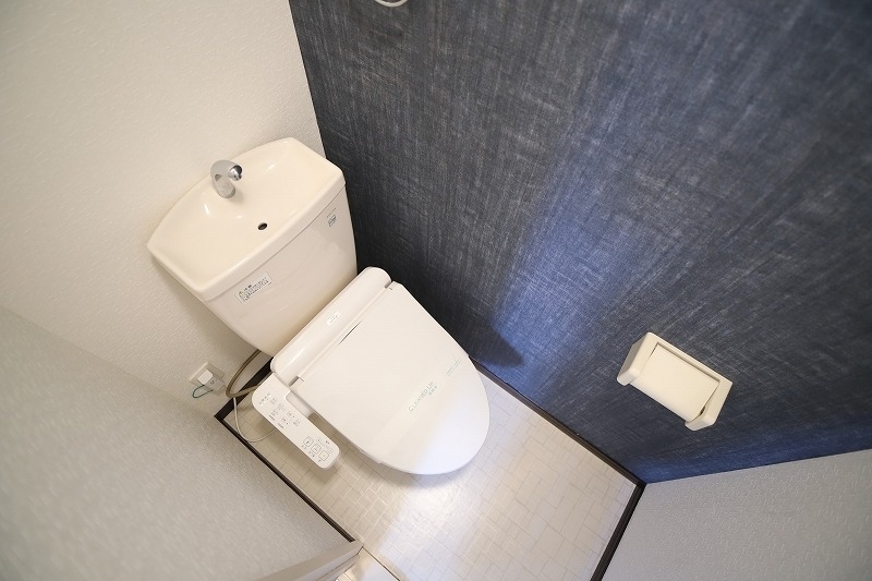 温水便座付きです！