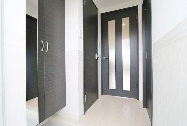 広々とした玄関ですね