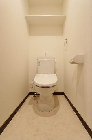 清潔感のあるトイレです