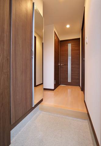 オシャレな玄関です