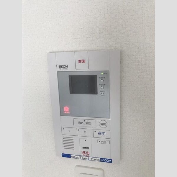 安心のモニターホン付きです