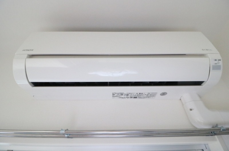 エアコン完備で年中快適に過ごせます