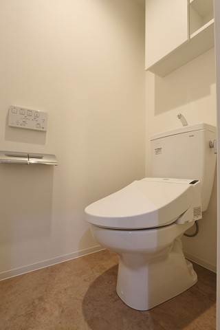 清潔感のあるお手洗いです