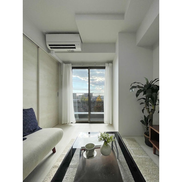 エアコン完備で年中快適に過ごせます