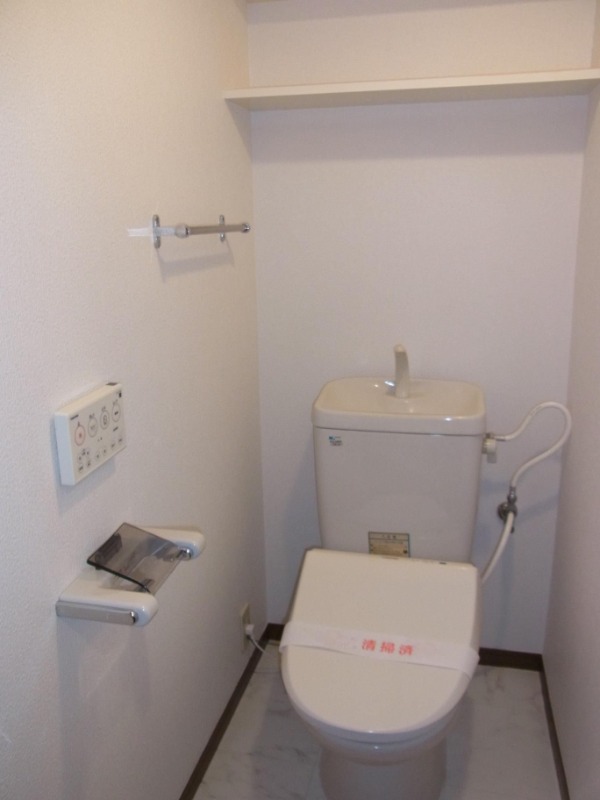 清潔な御手洗いとなっております