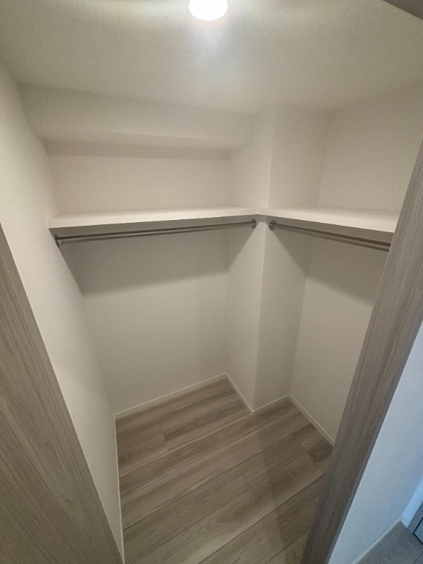 お洋服が多い方でも楽々収納できます