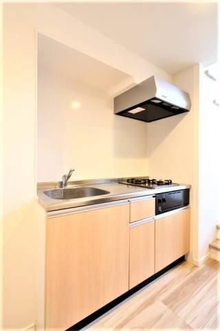 作業スペースも十分。