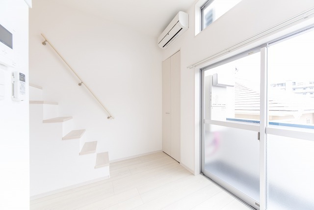 白基調で素敵なお部屋です