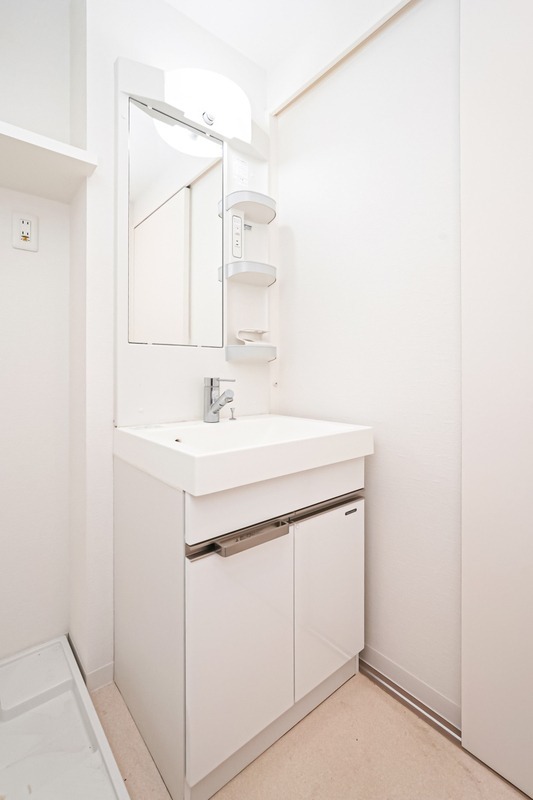 朝の身支度はこちらで