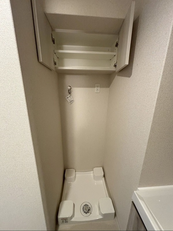 洗濯機置き場はこちら