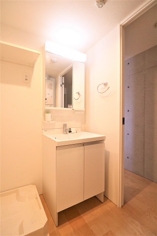 朝の支度はこちらです。