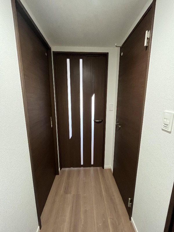 荷物があっても窮屈感を感じませんね