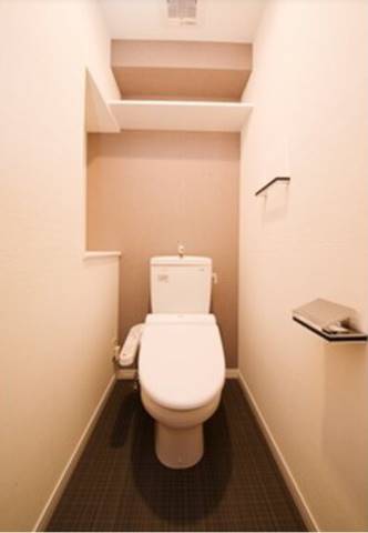 温水便座付きです