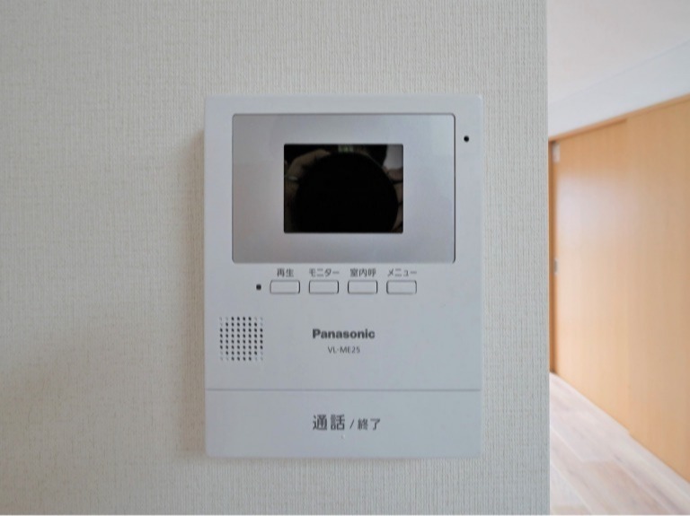 安心のモニターホン付きです