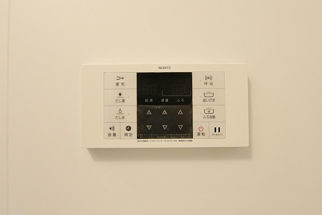 追い焚きもボタン操作で楽々