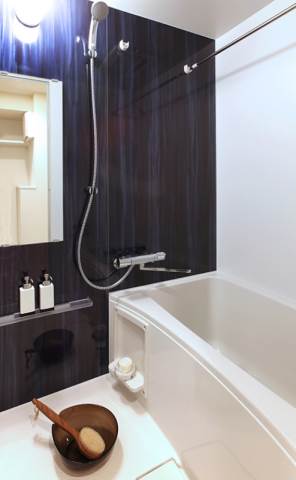 綺麗な浴室は気分も良くなりますね