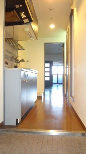 玄関からはこのようになっています。