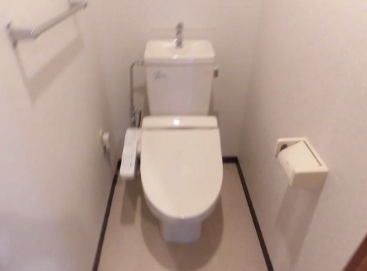 温水洗浄便座つきです。