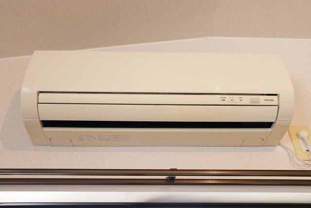 エアコン付きで年中快適に過ごせますね