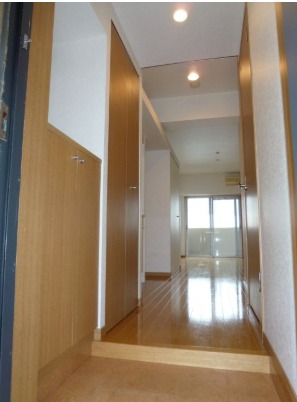 開放感のある玄関ですね