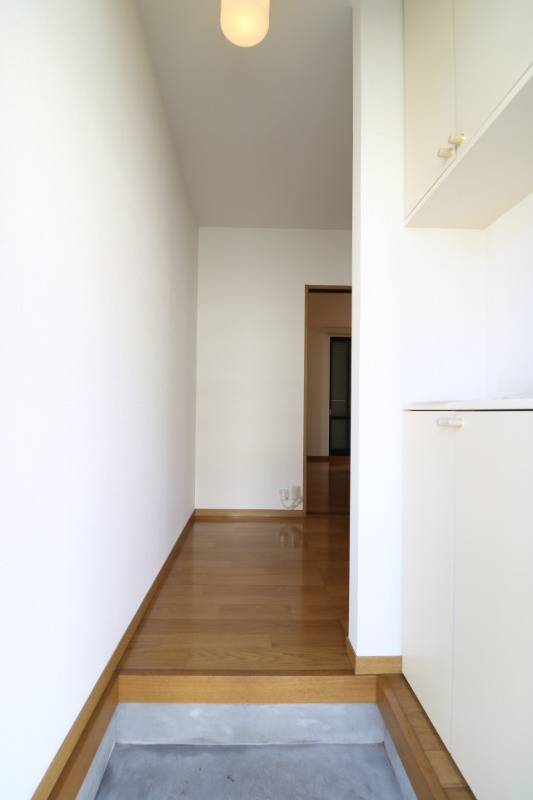 開放感のある玄関ですね