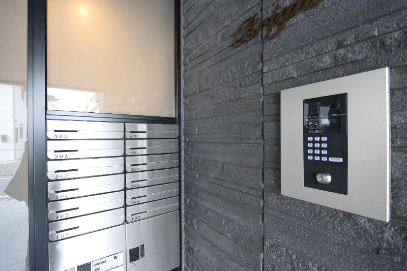 オートロック付きで安心です