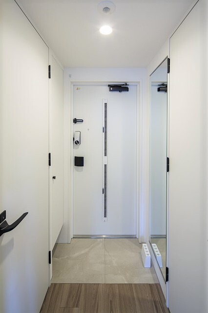 開放感のある玄関ですね