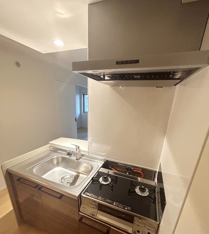 綺麗なキッチンで料理がはかどります