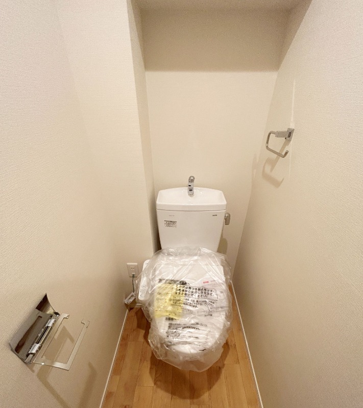 清潔感のあるトイレです