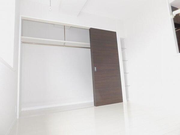 かさばりやすいお洋服もたっぷり収納可能です