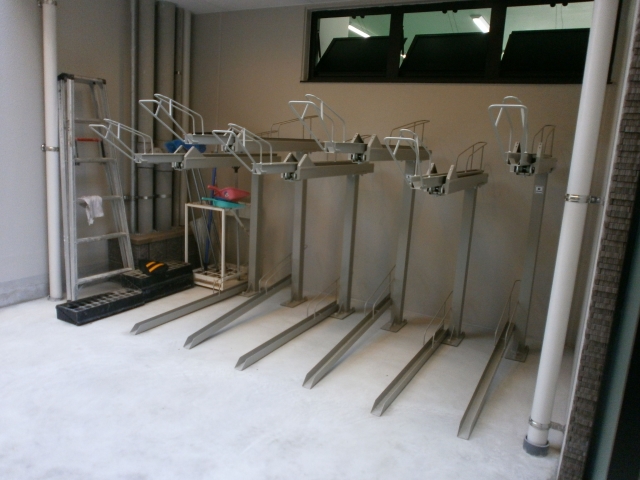 駐輪場はこちらになります