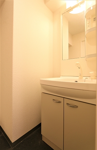 朝の支度はこちらで