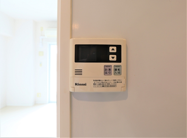 給湯設備付きで楽々温度調節