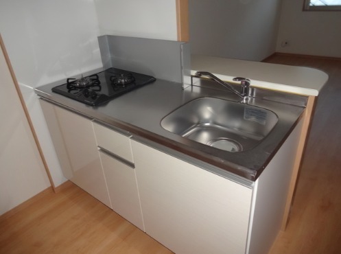 調理スペースも広く料理がはかだりそうですね