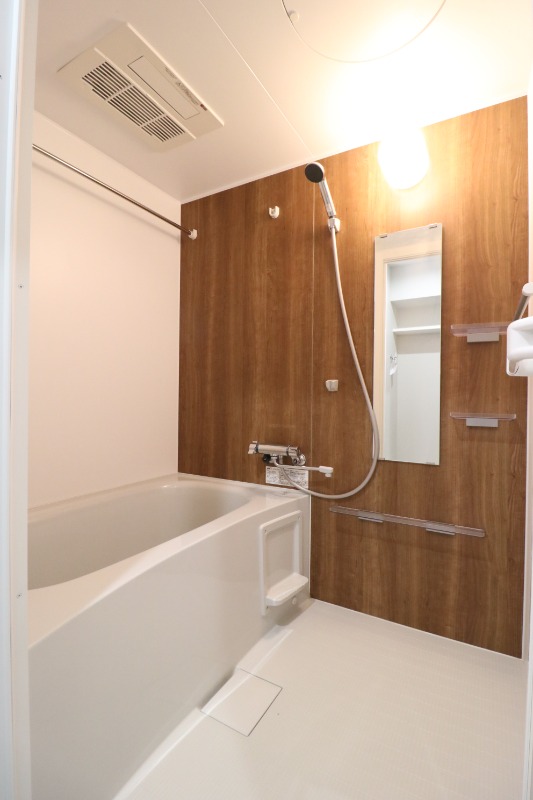 一日の疲れを癒せますね。