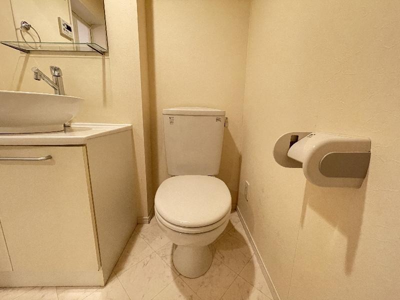 清潔感のある空間です。