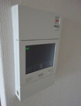 モニター付きで急な来客時も安心ですね