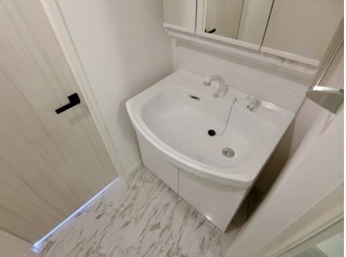 独立洗面台もしっかり。