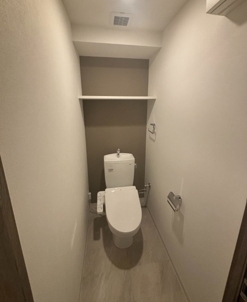 温水洗浄便座付きです