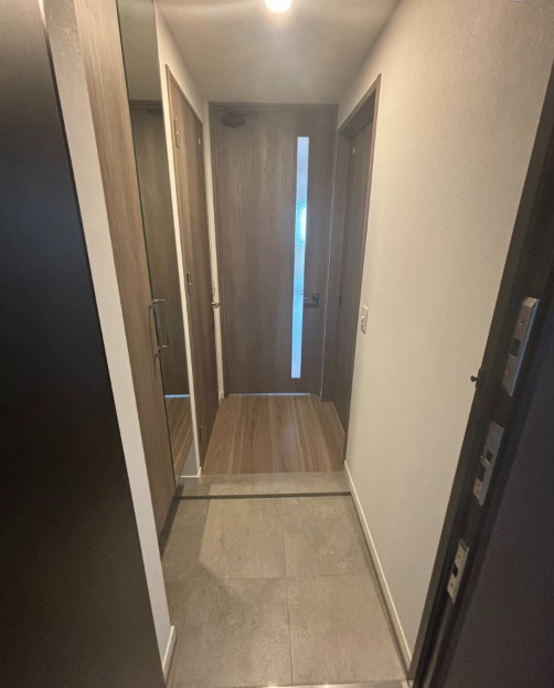 解放感ある玄関ですね