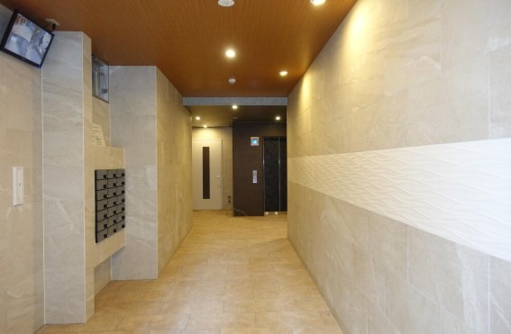 防犯カメラ付きで安心です