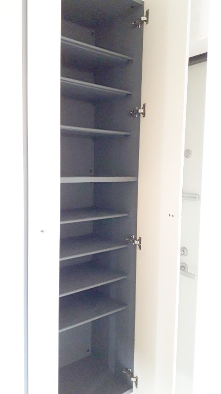 玄関収納もばっちりです。