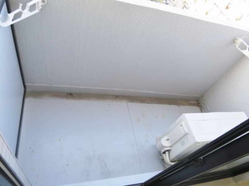 日当り良好なバルコニー