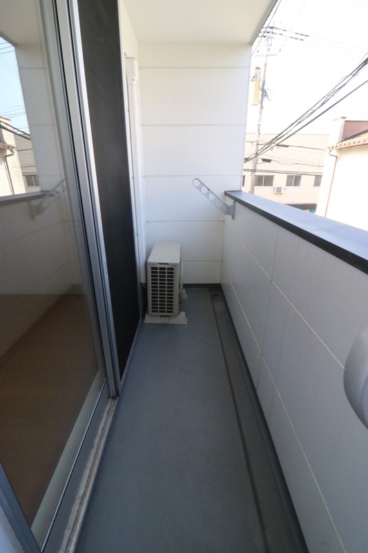 洗濯物たくさん干せます。