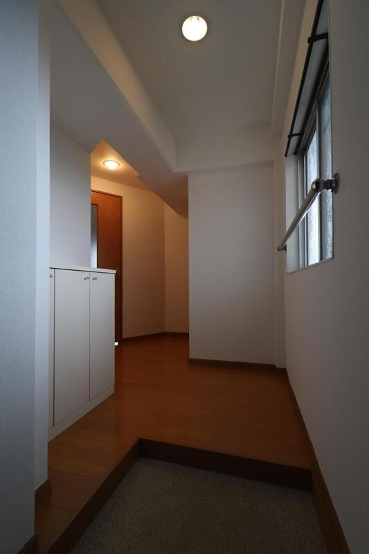 開放感のある玄関ですね