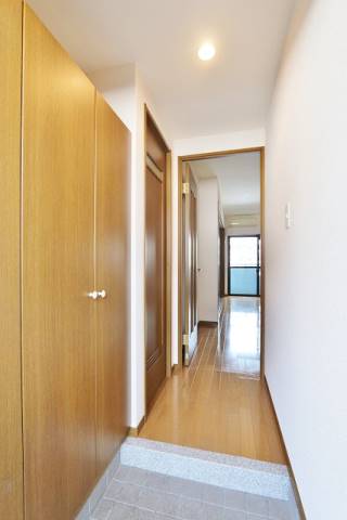 開放感のある玄関ですね